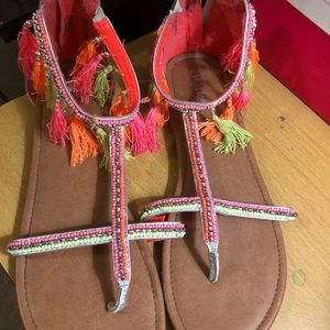 Girls size 9 sandals